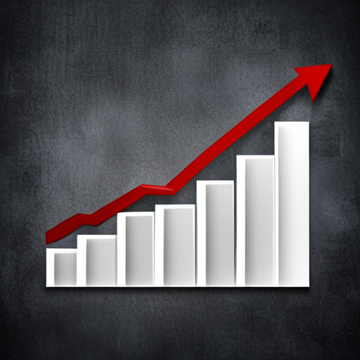 주가의 우상향 그래프