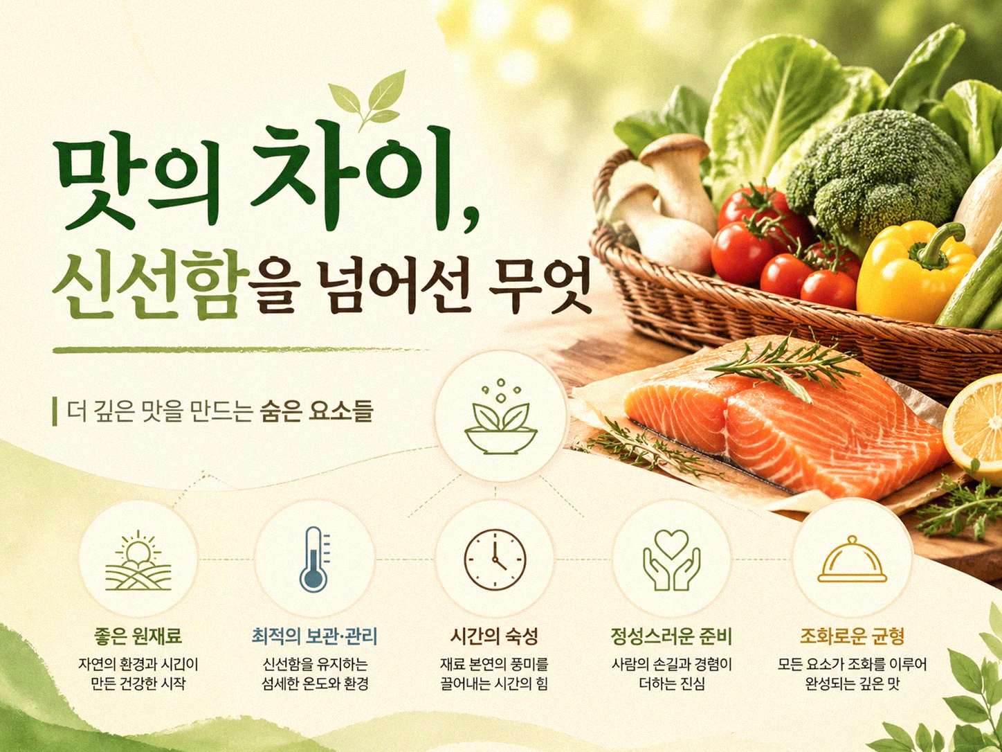 내가 키운 채소로 밥상 차릴 때 식재료 감수성이 변할까