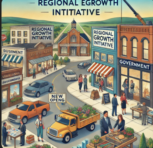 북적거리는 지역 사진