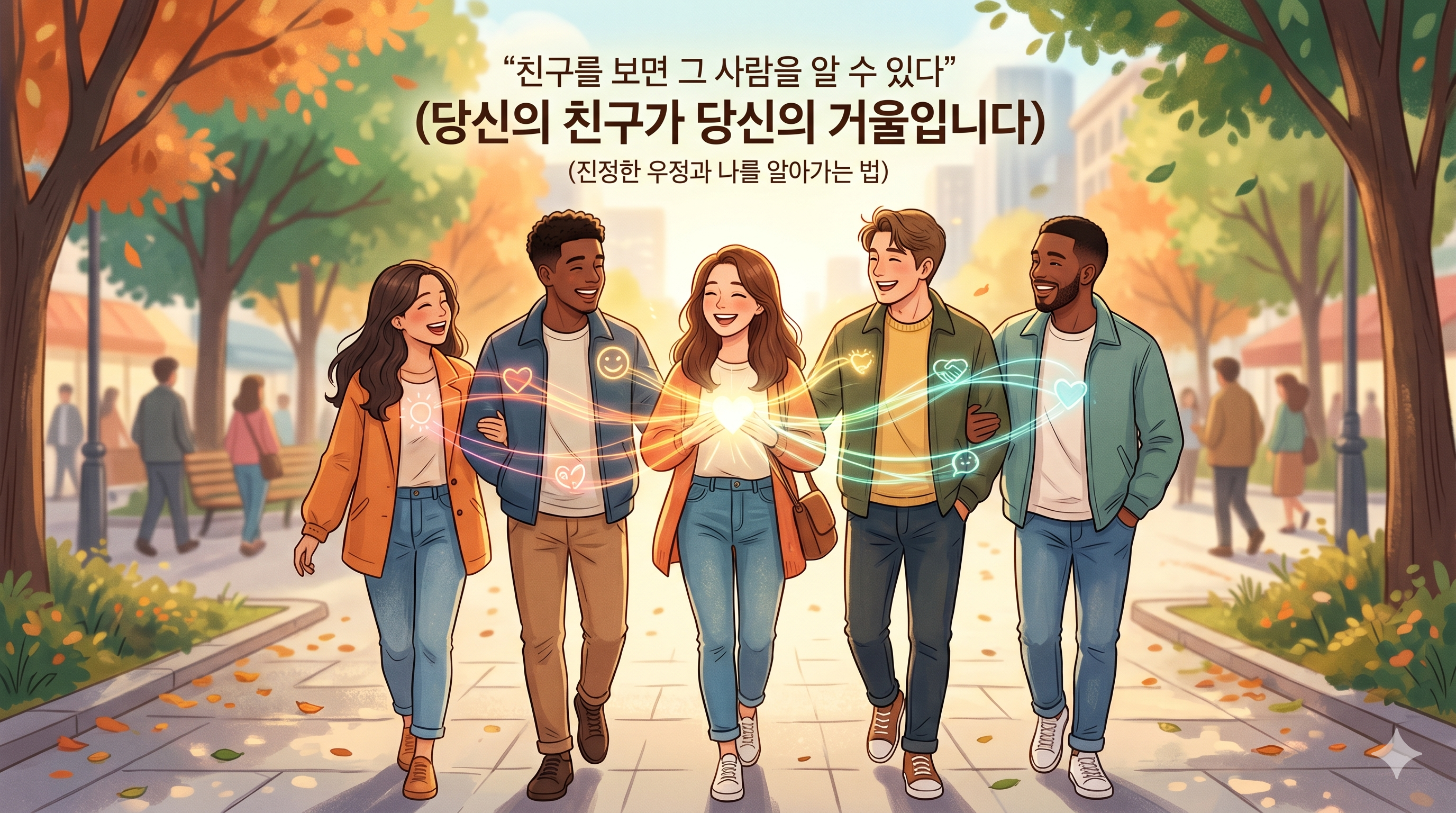 친구를 보면 그 사람을 알 수 있다 뜻과 교훈
