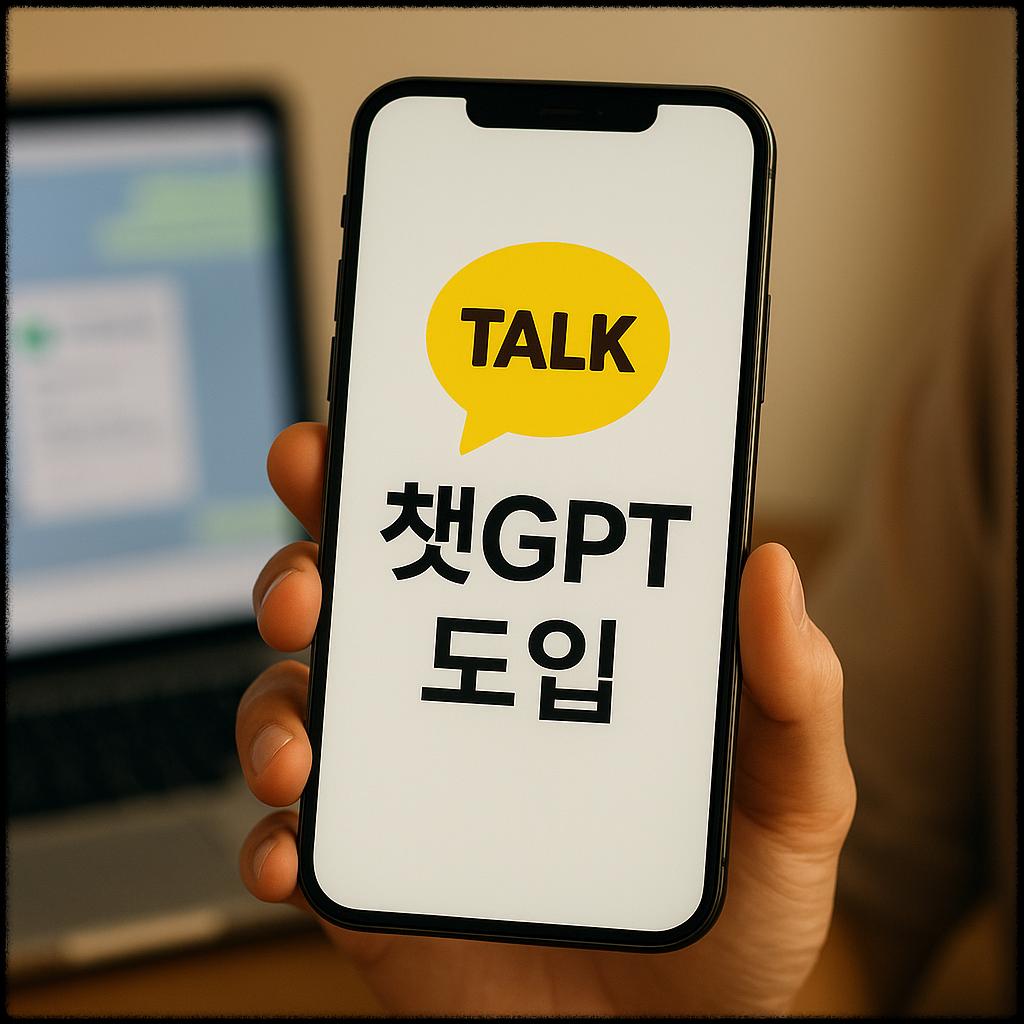카카오톡의 챗GPT 도입