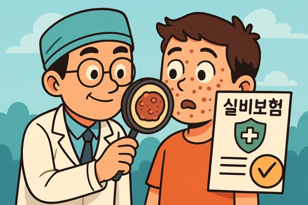 편평사마귀 실비보험 적용 기준7