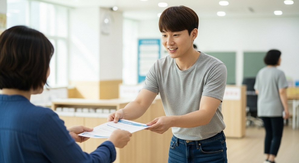 서류 제출