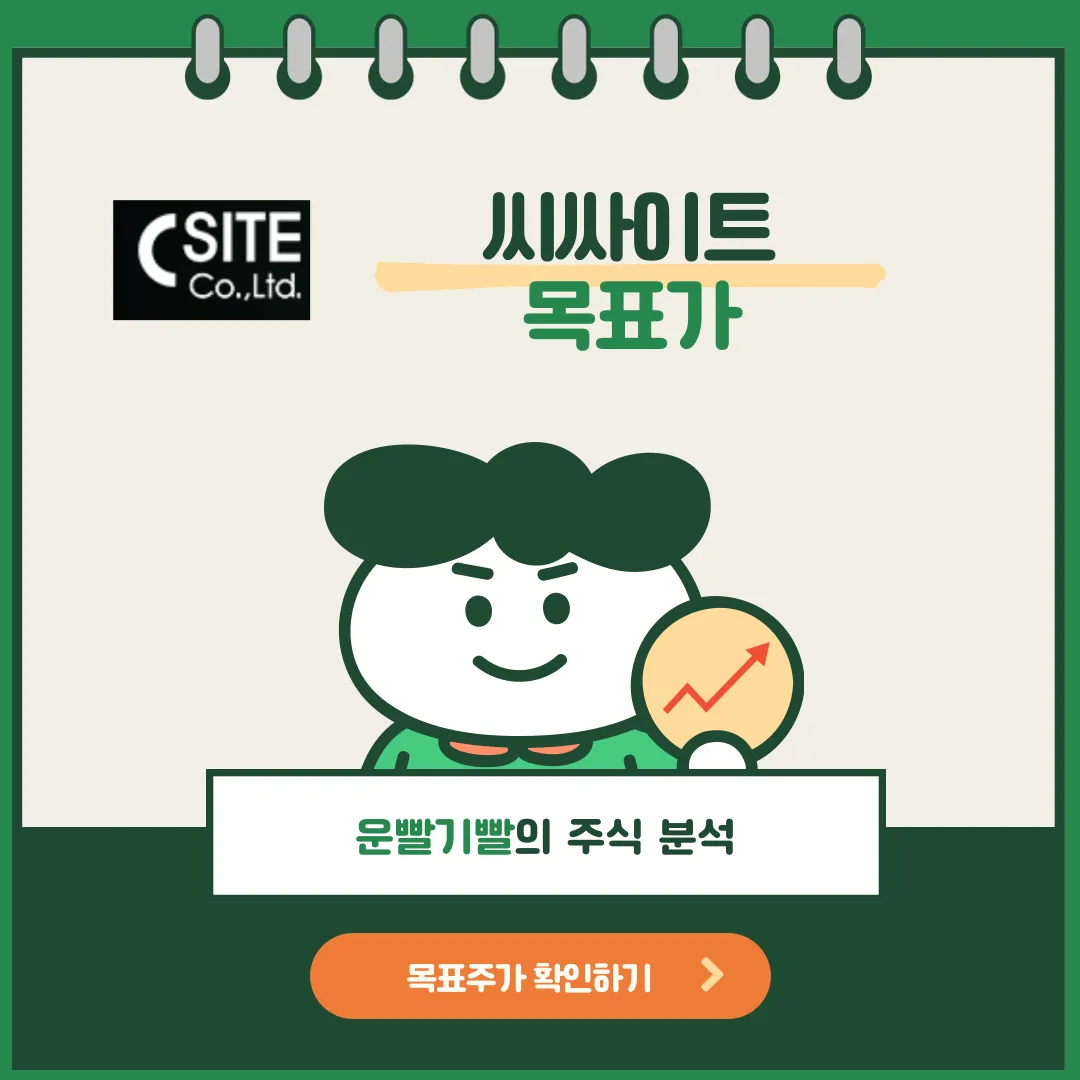 씨싸이트 목표가