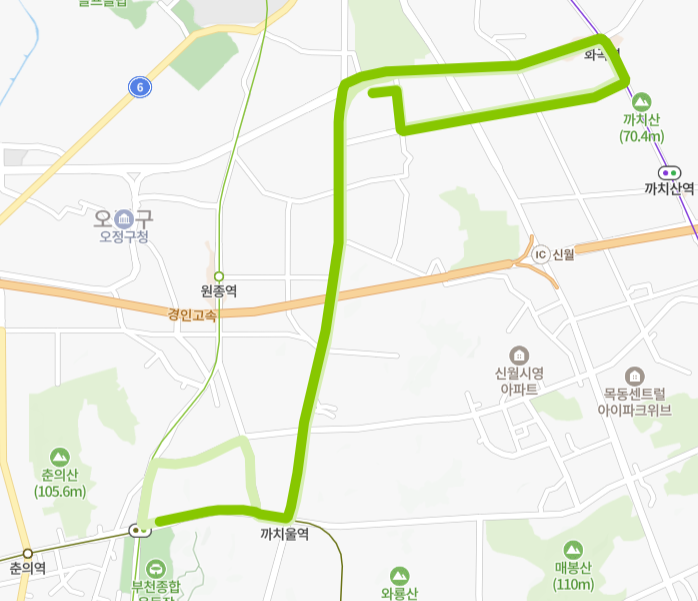 부천-서울-77번-버스-노선-지도