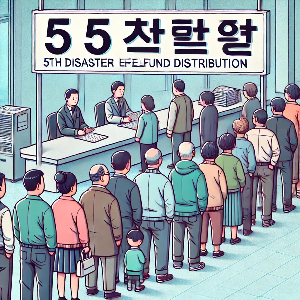 5차 재난지원금기초수급자