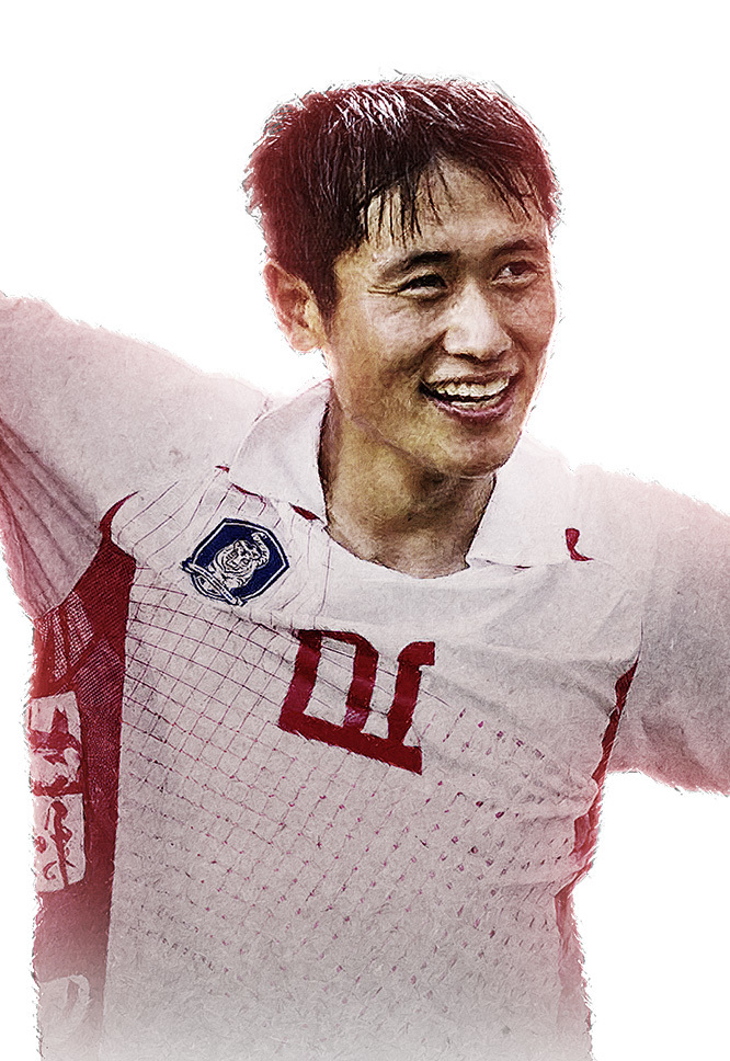 골 때리는 녀석들-레전드 한일전 한국팀 대표 선수 명단, 포지션, 레전드 8인