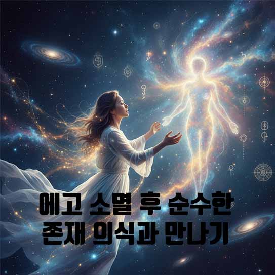 깨달음으로 가는 길: 에고 소멸 후 순수한 존재 의식과 만나기