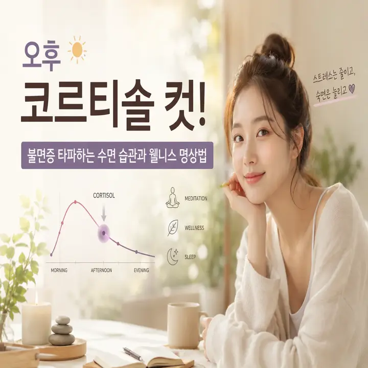불면증 타파하는 수면 습관과 웰니스 명상법