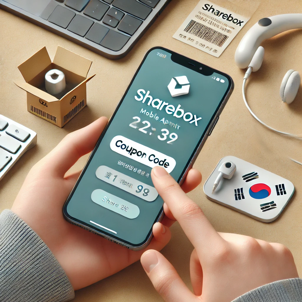 쉐어박스 중복쿠폰 등록방법 · 무료쿠폰 코드 다운로드