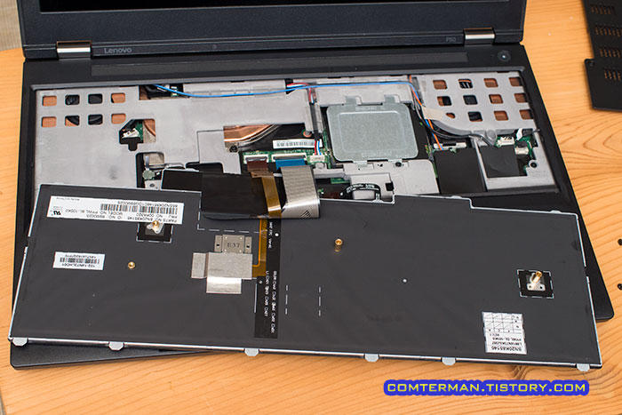 레노버 씽크패드 P50 메모리 슬롯