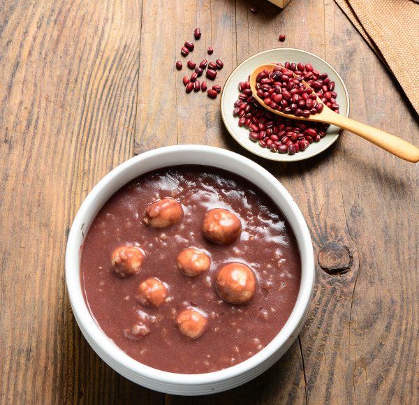 동지에 먹는 팥죽