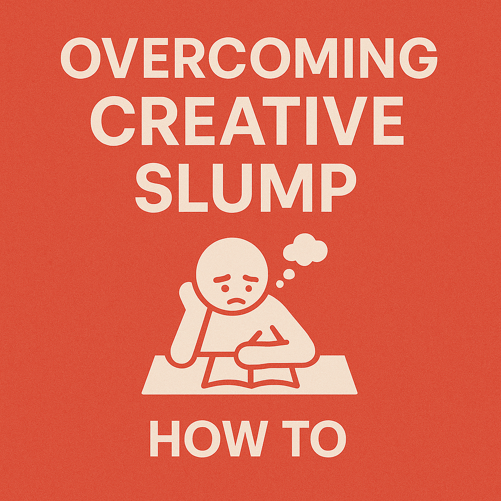 창작 슬럼프 극복하는 법 사진