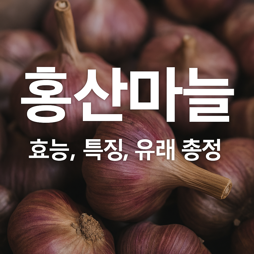 홍산마늘 효능, 특징, 유래 총정리 썸네일