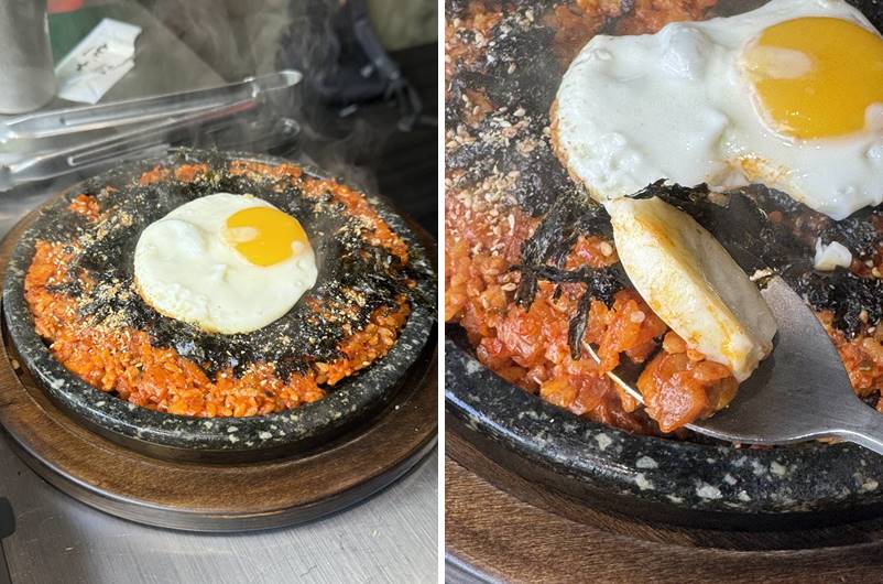 깍두기 볶음밥