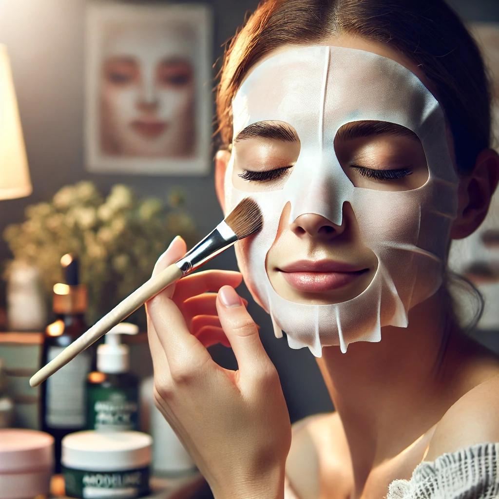 마스크팩 위에 모델링팩