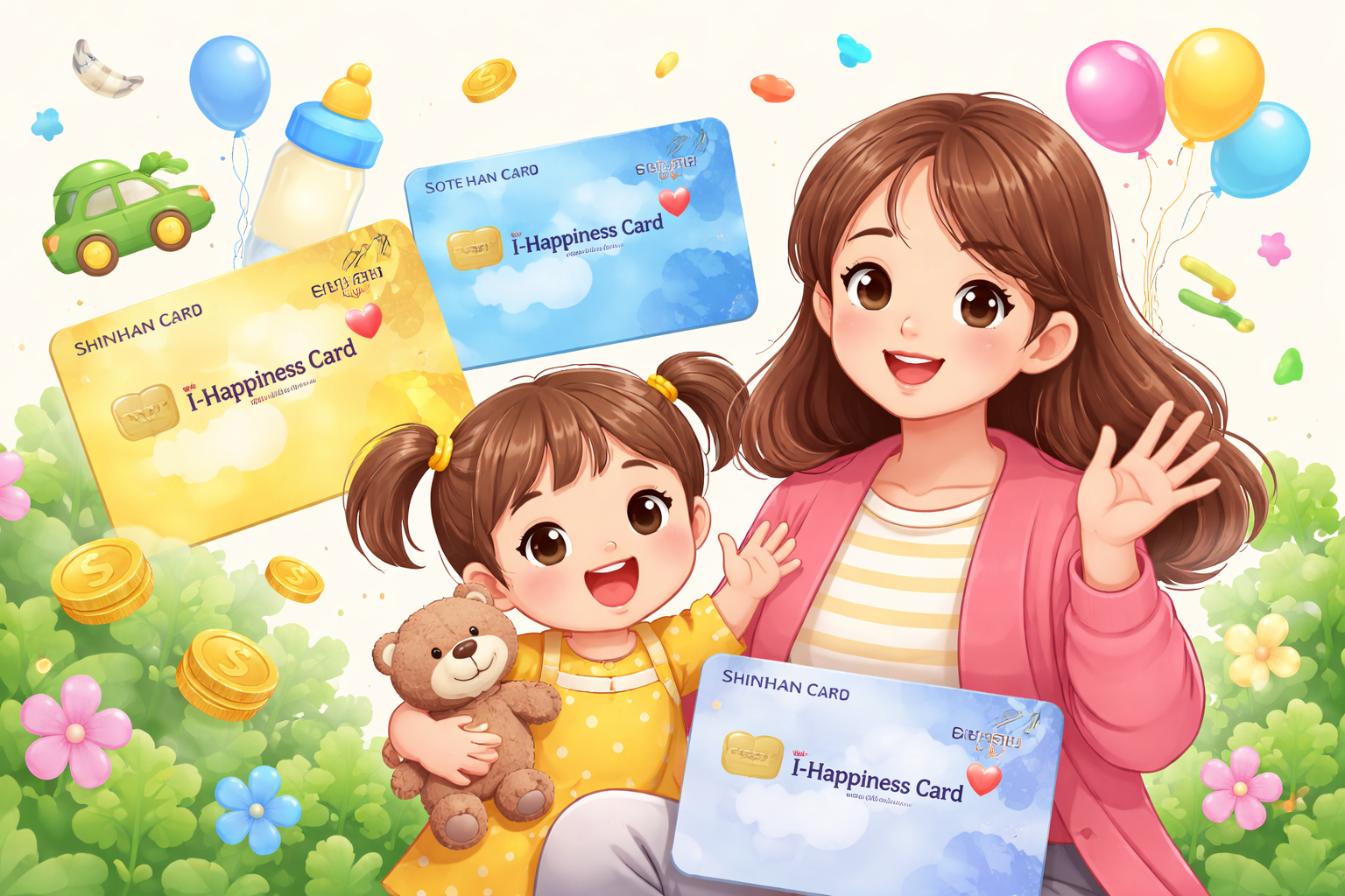 아이행복카드 발급·재발급 방법 총정리|신한·롯데·국민카드 혜택 비교 관련 사진