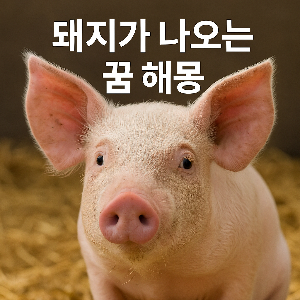 새끼 돼지를 보는 꿈 해석