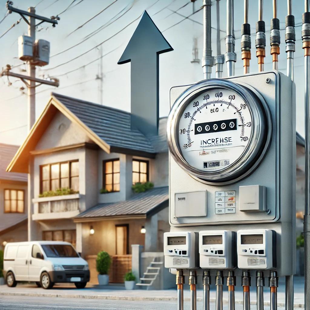 전기요금 인상 안내문