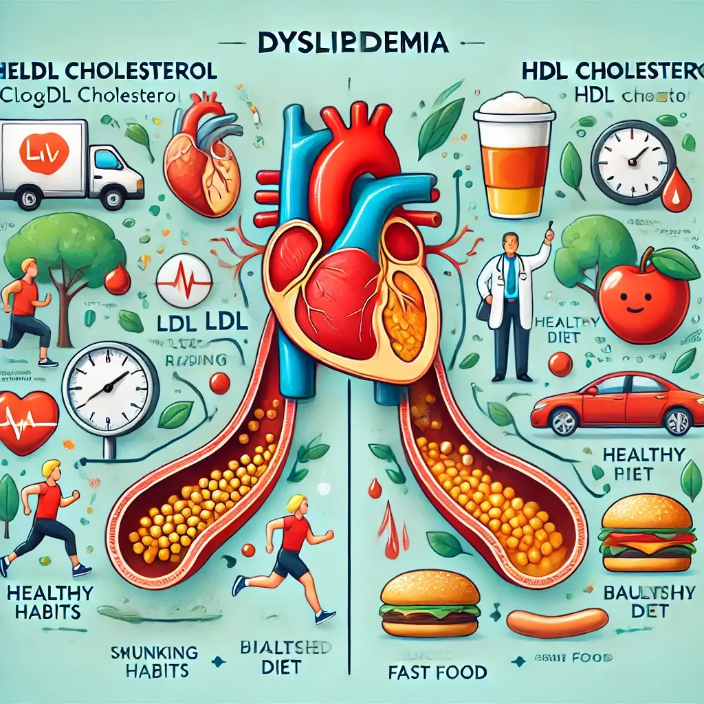 이상지질혈증 원인 증상 치료법
