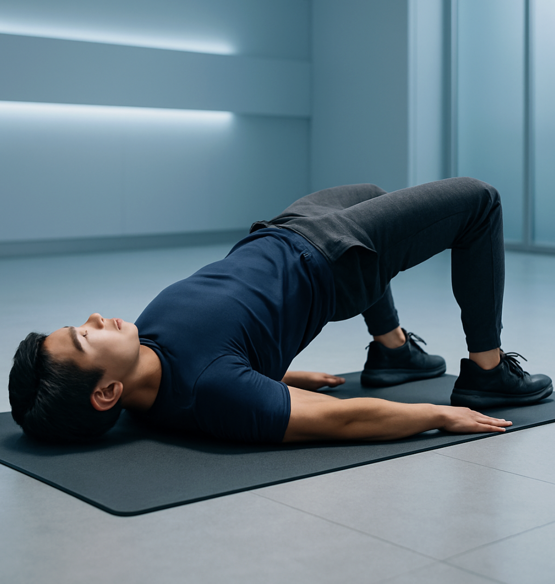 엉덩이와 복부를 동시에&amp;#44; 브릿지