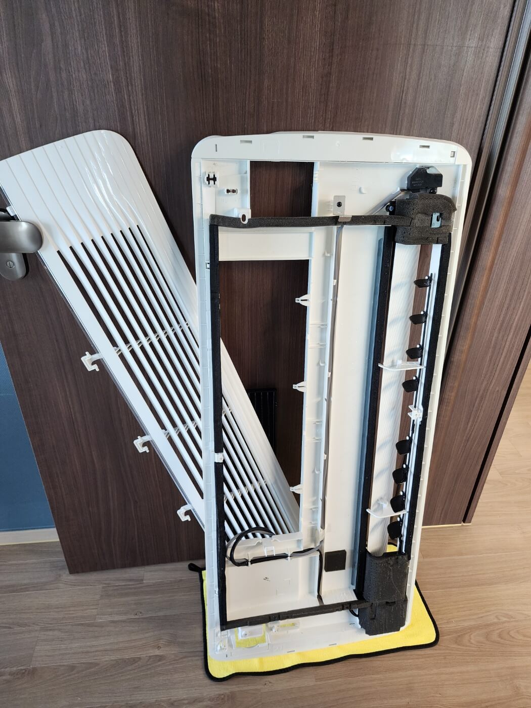 에어컨부품 세척후