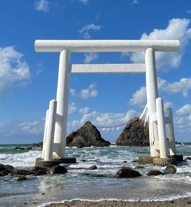 후쿠오카 근교 여행 이토시마 후타미가우라의 부부바위