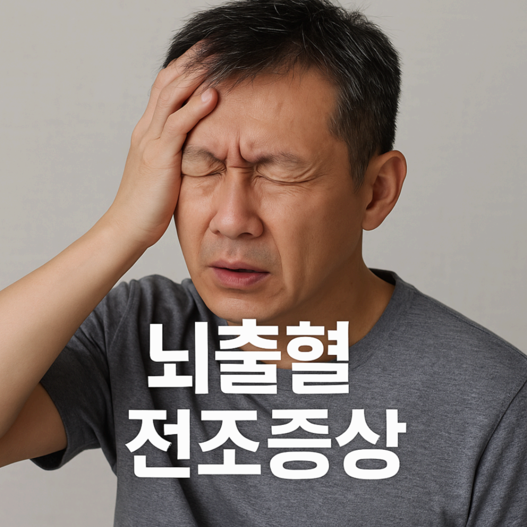 갑작스러운 두통, 뇌출혈 전조증상일 수 있습니다