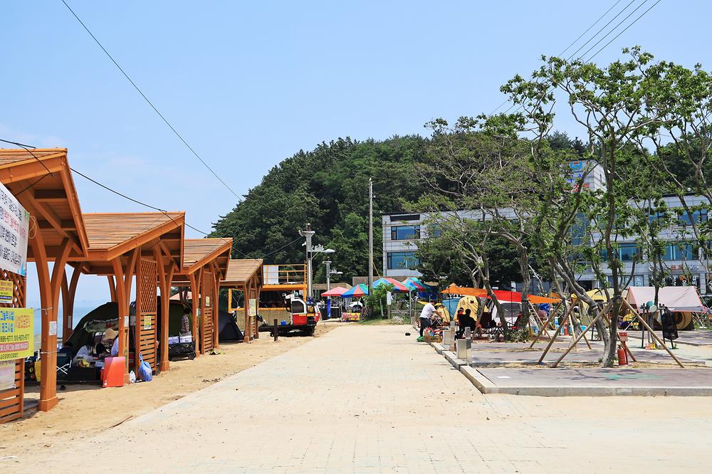 인천 십리포해수욕장 야영장 소개