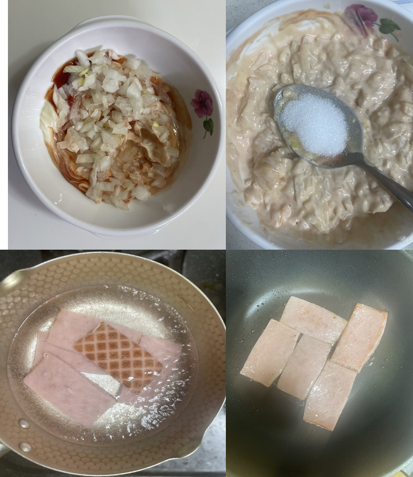 햄치즈샌드위치 재료