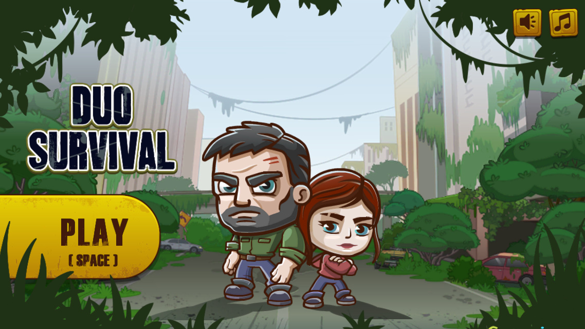 2인용 감옥탈출 메인화면