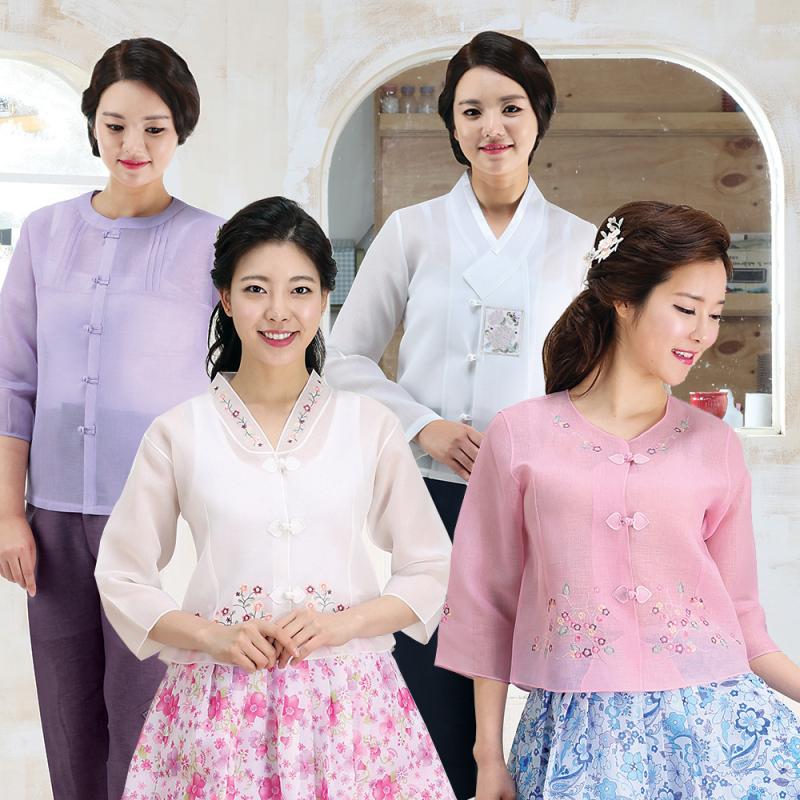 모시저고리 여름한복 모시 모시옷 개량한복