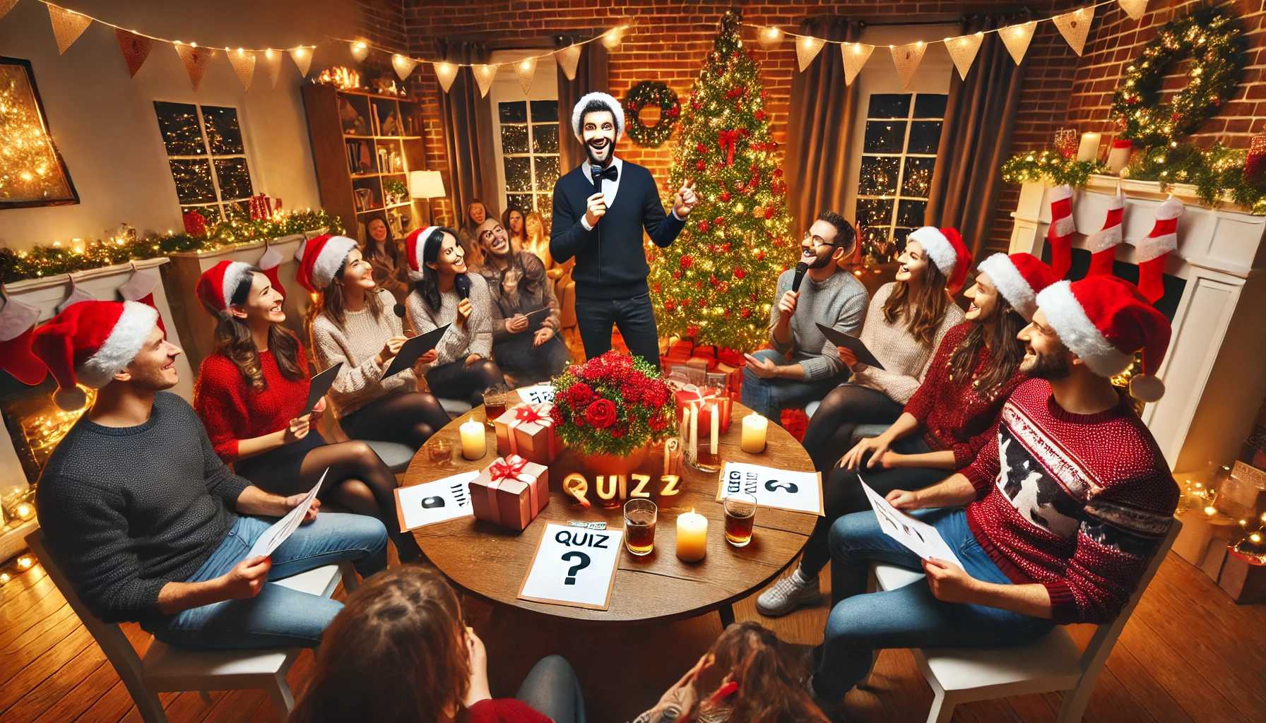 재미있고 흥미로운 크리스마스 홈 파티 게임