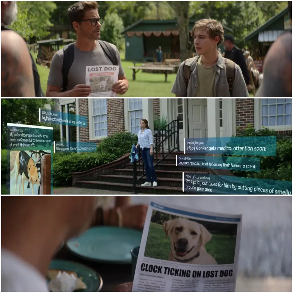 우리집 개를 찾습니다 영화속 장면들