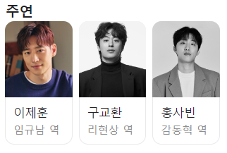 탈주 출연진 이제훈 구교환 홍사빈