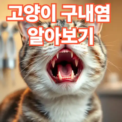 고양이 구내염