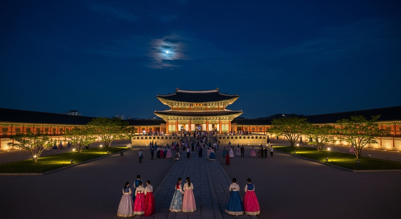 경복궁 야간개장