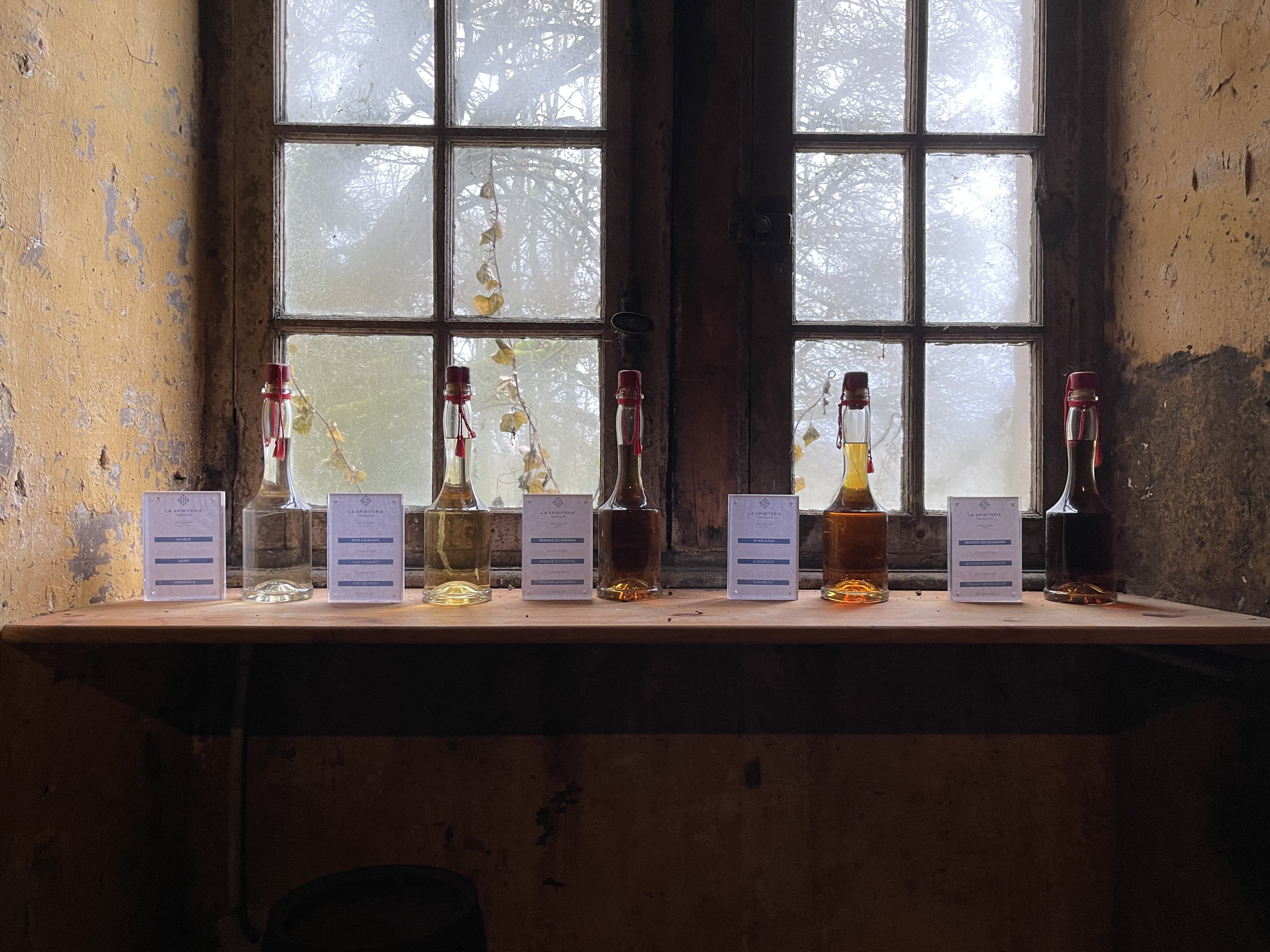 Château du Breuil 숙성 연수별 비교