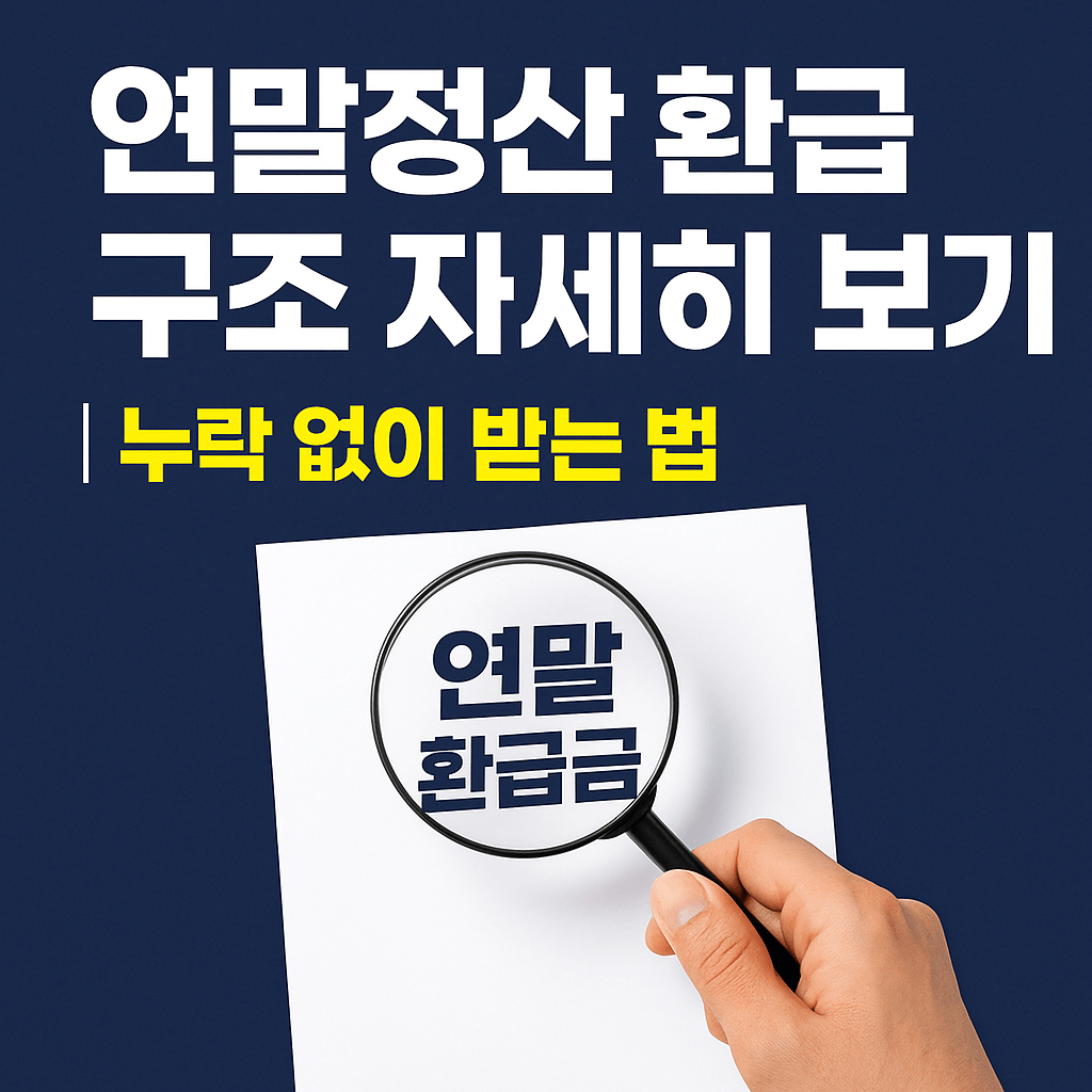 연말정산 환급 구조 자세히 보기-썸네일