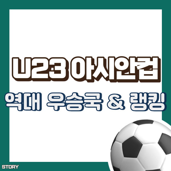 u23아시안컵 역대 우승국 - 썸네일