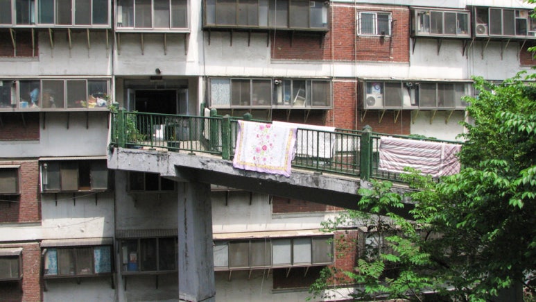 회현시범아파트 출입구