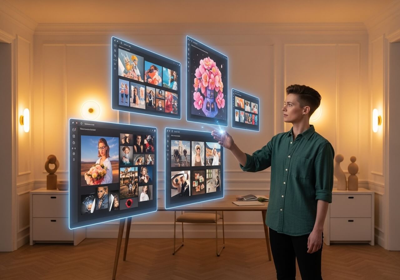 ChatGPT + DALL·E 3 사용하는 남자