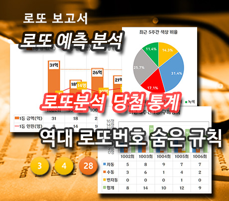 로또 당첨 번호 분석 방법