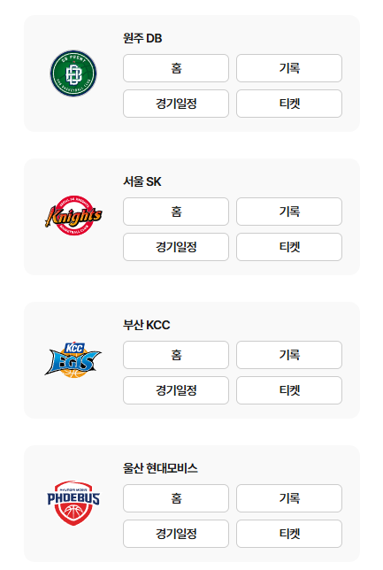 2024-2025 KBL 프로농구 일정 및 중계 총정리