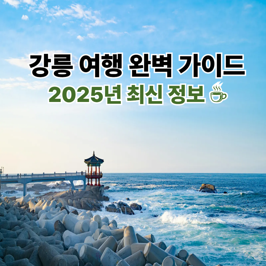 강릉- 여행- 완벽- 가이드 - 2025년 -최신- 정보