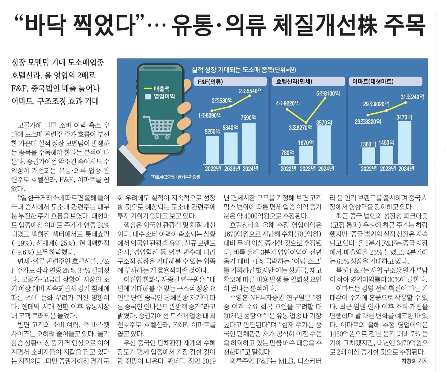 11월 3일 금 경제뉴스 신문스크랩