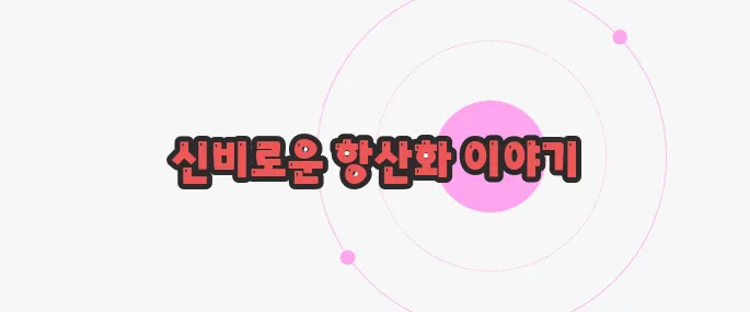 항산화란 이제 하나씩 확인해보죠