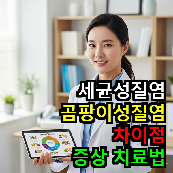 세균성 질염 vs 곰팡이성 질염