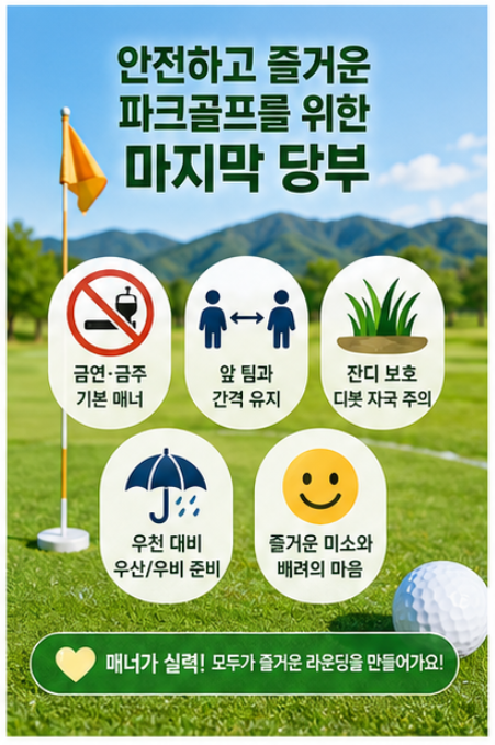 북한강 바라보며 골프! 화천 파크골프장 완전 정복, 5곳 비교부터 예약 성공 비법까지