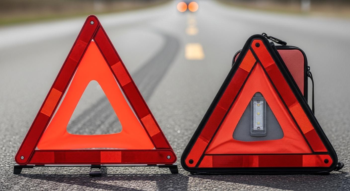 자동차 경고등 삼각형 종류